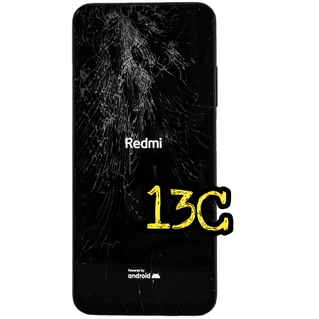 Wymiana rozbitej szybki wyświetlacza Xiaomi Redmi 13c / 13c 5g