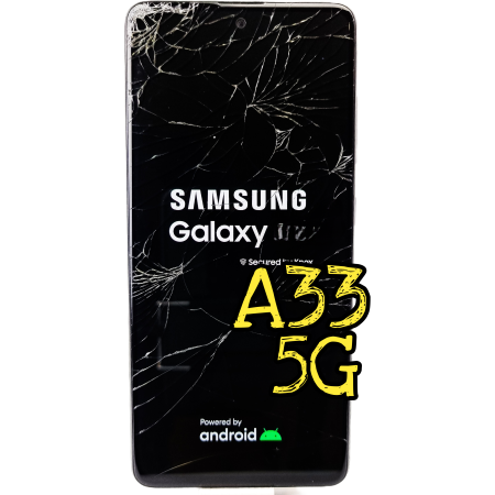 Wymiana rozbitej szybki wyświetlacza Samsung A33 5G