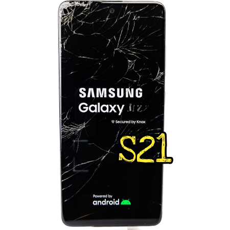 Wymiana rozbitej szybki wyświetlacza Samsung S21