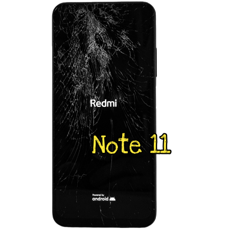 Wymiana rozbitej szybki wyświetlacza Xiaomi Redmi Note 11