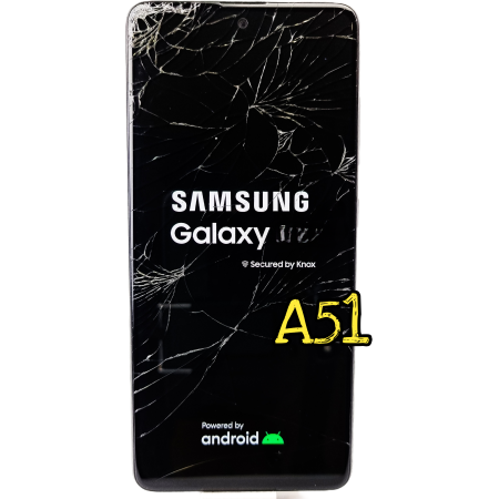 Wymiana rozbitej szybki wyświetlacza Samsung A51